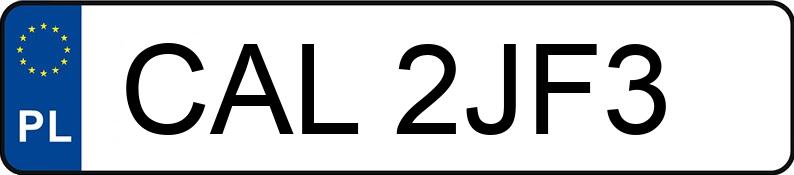 Numer rejestracyjny CAL 2JF3 posiada BMW 316i Kat. E36 316i Kat. E36 - CAL2JF3