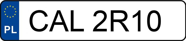 Numer rejestracyjny CAL 2R10 posiada DAIMLERCHRYSLER 208D - CAL2R10