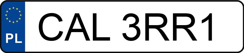 Numer rejestracyjny CAL 3RR1 posiada AUDI A5 SPORTBACK - CAL3RR1 Numer rejestracyjny CAL 3RR1 posiada AUDI A5 SPORTBACK - CAL3RR1