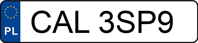 Numer rejestracyjny CAL 3SP9 posiada LAND ROVER Discovery Sport 2.0 eD4 MR`15 E6 SE - CAL3SP9