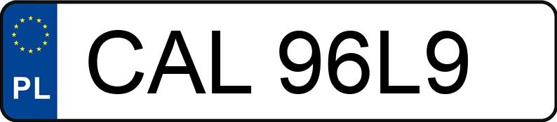 Numer rejestracyjny CAL 96L9 posiada FORD MONDEO - CAL96L9 Numer rejestracyjny CAL 96L9 posiada FORD MONDEO - CAL96L9
