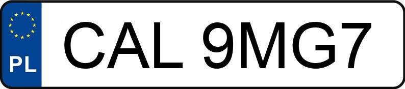 Numer rejestracyjny CAL 9MG7 posiada PEUGEOT 106 - CAL9MG7 Numer rejestracyjny CAL 9MG7 posiada PEUGEOT 106 - CAL9MG7