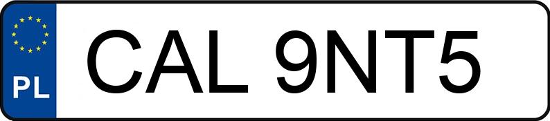 Numer rejestracyjny CAL 9NT5 posiada BMW 346L - CAL9NT5 Numer rejestracyjny CAL 9NT5 posiada BMW 346L - CAL9NT5