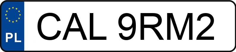 Numer rejestracyjny CAL 9RM2 posiada BMW 318i Kat. MR`98 E46 318i Kat. MR`98 E46 - CAL9RM2