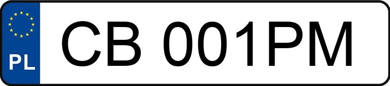 Numer rejestracyjny CB 001PM posiada MERCEDES-BENZ AMG GT MR`22 E6 290 GT 63 S 4Matic+ - CB001PM