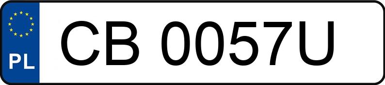 Numer rejestracyjny CB 0057U posiada NISSAN Juke MR`10 E5 Acenta CVT - CB0057U Numer rejestracyjny CB 0057U posiada NISSAN Juke MR`10 E5 Acenta CVT - CB0057U