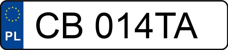 Numer rejestracyjny CB 014TA posiada BMW X3 20D XDRIVE - CB014TA Numer rejestracyjny CB 014TA posiada BMW X3 20D XDRIVE - CB014TA