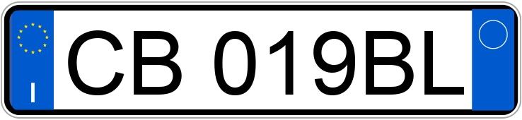 Numer rejestracyjny CB019BL posiada OPEL Corsa 3a serie