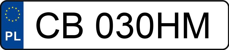 Numer rejestracyjny CB 030HM posiada AUDI A4 AVANT - CB030HM