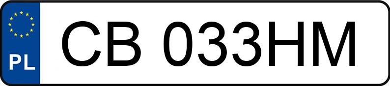 Numer rejestracyjny CB 033HM posiada SEAT Ateca 1.4 EcoTSI MR`16 E6 FR DSG - CB033HM