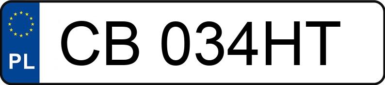 Numer rejestracyjny CB 034HT posiada PEUGEOT BOXER - CB034HT Numer rejestracyjny CB 034HT posiada PEUGEOT BOXER - CB034HT