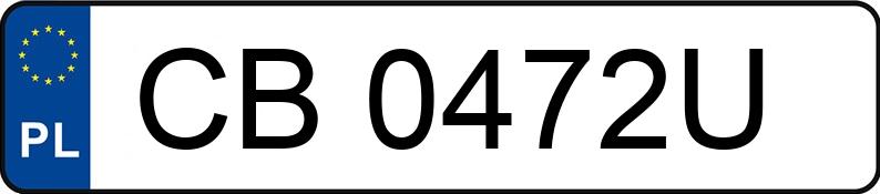 Numer rejestracyjny CB 0472U posiada PEUGEOT 307 - CB0472U
