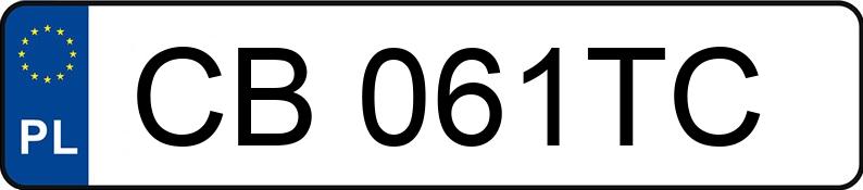Numer rejestracyjny CB 061TC posiada OMODA OMODA5 - CB061TC Numer rejestracyjny CB 061TC posiada OMODA OMODA5 - CB061TC
