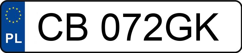 Numer rejestracyjny CB 072GK posiada VOLVO XC 60 - CB072GK Numer rejestracyjny CB 072GK posiada VOLVO XC 60 - CB072GK