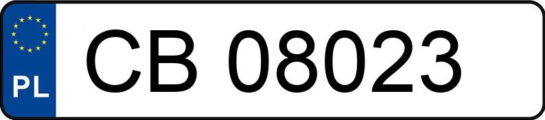 Numer rejestracyjny CB 08023 posiada JELCZ 622 MR`97 22.5t S622D - CB08023