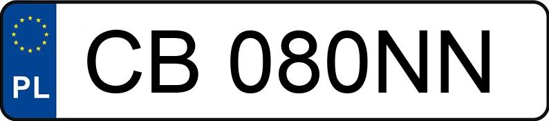 Numer rejestracyjny CB 080NN posiada VOLVO S60 - CB080NN