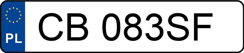 Numer rejestracyjny CB 083SF posiada SKODA Superb IV 2.0 TSI MR`24 E6d Selection - CB083SF