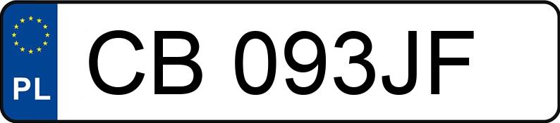 Numer rejestracyjny CB 093JF posiada MERCEDES-BENZ C 180 Kompressor Kat. MR`04 E3 203 Classic - CB093JF