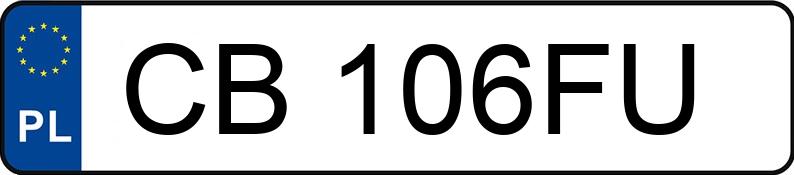 Numer rejestracyjny CB 106FU posiada BMW 318 I - CB106FU Numer rejestracyjny CB 106FU posiada BMW 318 I - CB106FU
