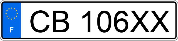 Numer rejestracyjny CB106XX posiada BMW 328