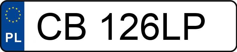 Numer rejestracyjny CB 126LP posiada BMW 530XI - CB126LP Numer rejestracyjny CB 126LP posiada BMW 530XI - CB126LP