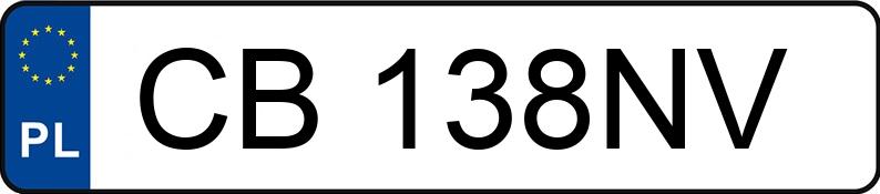 Numer rejestracyjny CB 138NV posiada OPEL Astra IV 1.6 MR`10 E5 Enjoy Aut. - CB138NV Numer rejestracyjny CB 138NV posiada OPEL Astra IV 1.6 MR`10 E5 Enjoy Aut. - CB138NV