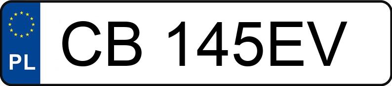 Numer rejestracyjny CB 145EV posiada SKODA OCTAVIA PREMIA - CB145EV