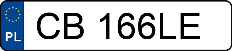 Numer rejestracyjny CB 166LE posiada VOLVO XC 60 2.0 B5 D MILD HYBRID MR`18 E6 Momentum AWD Getr - CB166LE