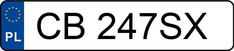 Numer rejestracyjny CB 247SX posiada NISSAN Juke MR`14 E6 Raceline DIG-T Xtronic CVT - CB247SX Numer rejestracyjny CB 247SX posiada NISSAN Juke MR`14 E6 Raceline DIG-T Xtronic CVT - CB247SX