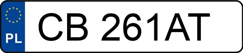 Numer rejestracyjny CB 261AT posiada CITROEN C5 II 2.0 16V HPi MR`08 E4 Confort - CB261AT