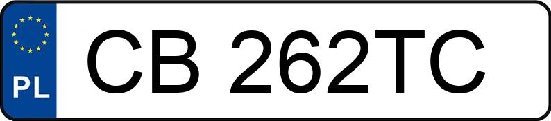 Numer rejestracyjny CB 262TC posiada BMW 3ER REIHE - CB262TC Numer rejestracyjny CB 262TC posiada BMW 3ER REIHE - CB262TC