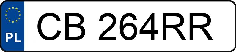 Numer rejestracyjny CB 264RR posiada BMW X3 XDRIVE30I - CB264RR Numer rejestracyjny CB 264RR posiada BMW X3 XDRIVE30I - CB264RR