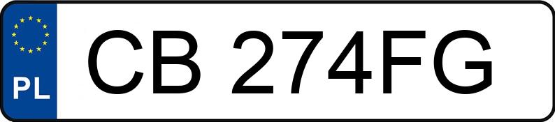 Numer rejestracyjny CB 274FG posiada FORD Mondeo 1.5 EcoBoost MR`15 E6 Ambiente Plus - CB274FG