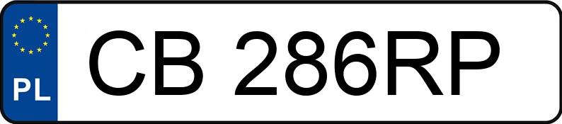 Numer rejestracyjny CB 286RP posiada BMW Z4 - CB286RP Numer rejestracyjny CB 286RP posiada BMW Z4 - CB286RP