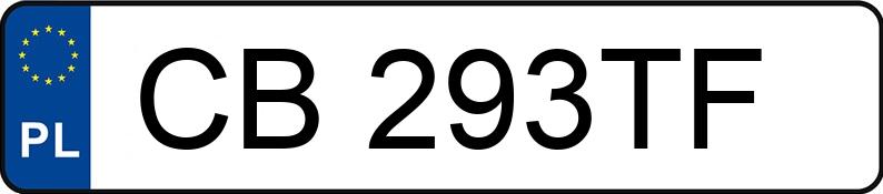 Numer rejestracyjny CB 293TF posiada SEAT Ibiza 1.0 TSI MR`17 E6d FR S&S Aut. - CB293TF Numer rejestracyjny CB 293TF posiada SEAT Ibiza 1.0 TSI MR`17 E6d FR S&S Aut. - CB293TF