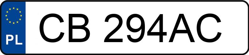 Numer rejestracyjny CB 294AC posiada OPEL Corsa C 1.2 MR`00 E3 Cosmo - CB294AC