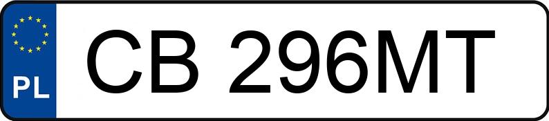 Numer rejestracyjny CB 296MT posiada MERCEDES-BENZ S 500 - CB296MT