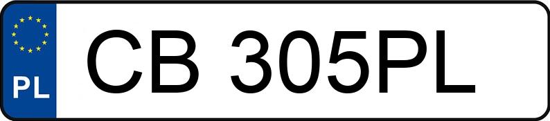 Numer rejestracyjny CB 305PL posiada MERCEDES-BENZ CLA 250 MR`16 E6 117 CLA 250 MR`16 E6 117 - CB305PL