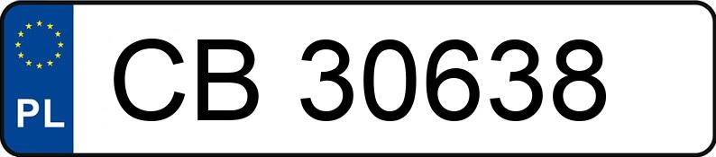 Numer rejestracyjny CB 30638 posiada FSM-BIELSKO B. FIAT 126 650ELX - CB30638