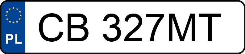 Numer rejestracyjny CB 327MT posiada KIA CEE D - CB327MT Numer rejestracyjny CB 327MT posiada KIA CEE D - CB327MT