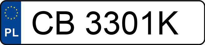 Numer rejestracyjny CB 3301K posiada DAEWOO Nexia 1.5 Kat. GLE - CB3301K