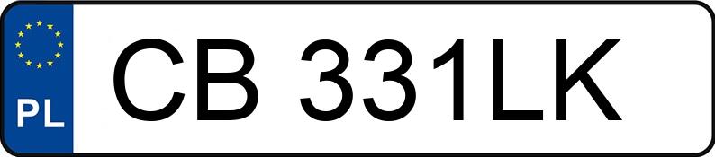 Numer rejestracyjny CB 331LK posiada VOLKSWAGEN GOLF - CB331LK Numer rejestracyjny CB 331LK posiada VOLKSWAGEN GOLF - CB331LK