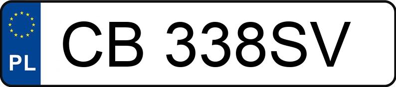 Numer rejestracyjny CB 338SV posiada OPEL Corsa E 1.2 MR`14 E6 Cosmo - CB338SV