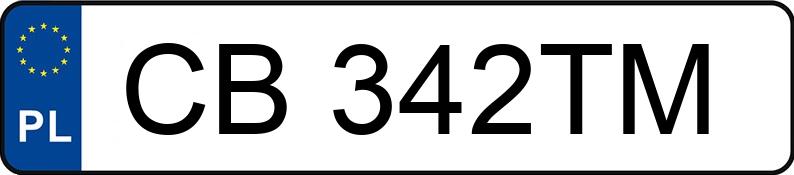 Numer rejestracyjny CB 342TM posiada SEAT Ibiza 1.0 MPI MR`17 E6d Xcellence S&S - CB342TM Numer rejestracyjny CB 342TM posiada SEAT Ibiza 1.0 MPI MR`17 E6d Xcellence S&S - CB342TM