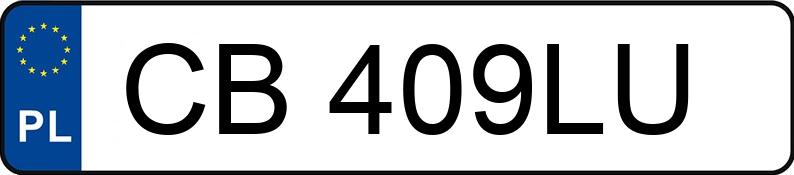 Numer rejestracyjny CB 409LU posiada IVECO/ROMCAR 50C/35 IS52CI2AA/N - CB409LU