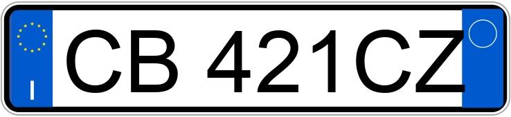 Numer rejestracyjny CB421CZ posiada AUDI A4 2a serie