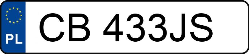 Numer rejestracyjny CB 433JS posiada VOLKSWAGEN GOLF 1.8 KAT - CB433JS Numer rejestracyjny CB 433JS posiada VOLKSWAGEN GOLF 1.8 KAT - CB433JS