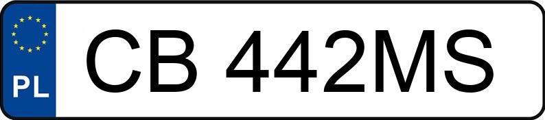 Numer rejestracyjny CB 442MS posiada PEUGEOT 3008 - CB442MS