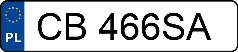 Numer rejestracyjny CB 466SA posiada FORD FT 330 2.0 TDCi DPF MR`19 E6.2 3.4t L2H2 Trend - CB466SA