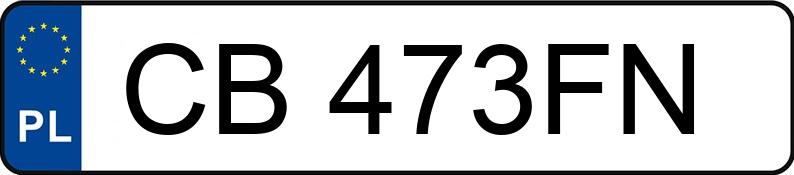 Numer rejestracyjny CB 473FN posiada AUDI A6 Allroad TDI MR`06 E4 4F A6 Allroad TDI MR`06 E4 4F - CB473FN